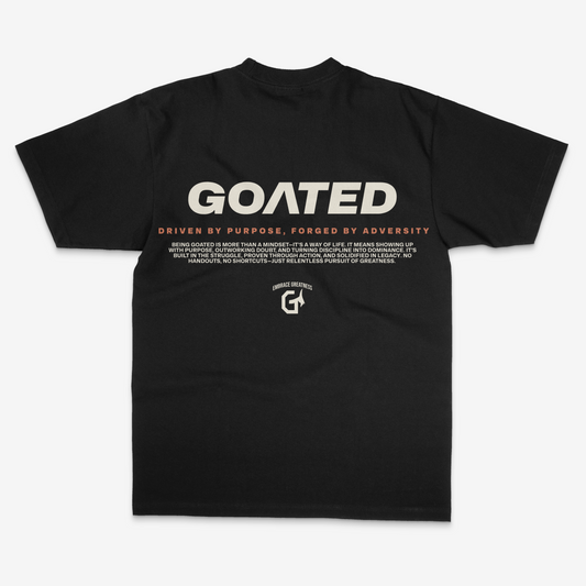 GOATED "Driven by Purpose" Heavyweight Tee